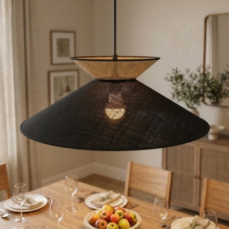 Lampe de plafond Jezerka II Noir