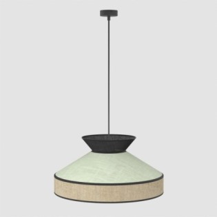 Lampe de plafond Alfeo Vert