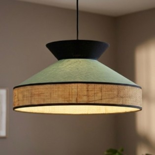 Lampe de plafond Alfeo Vert
