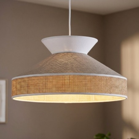 Lampe de plafond Alfeo Marron