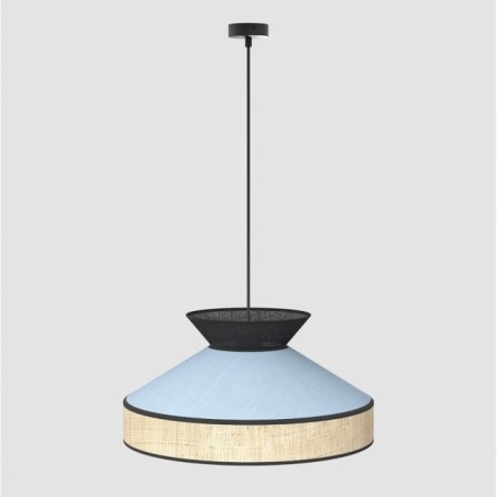 Lampe de plafond Alfeo Bleu