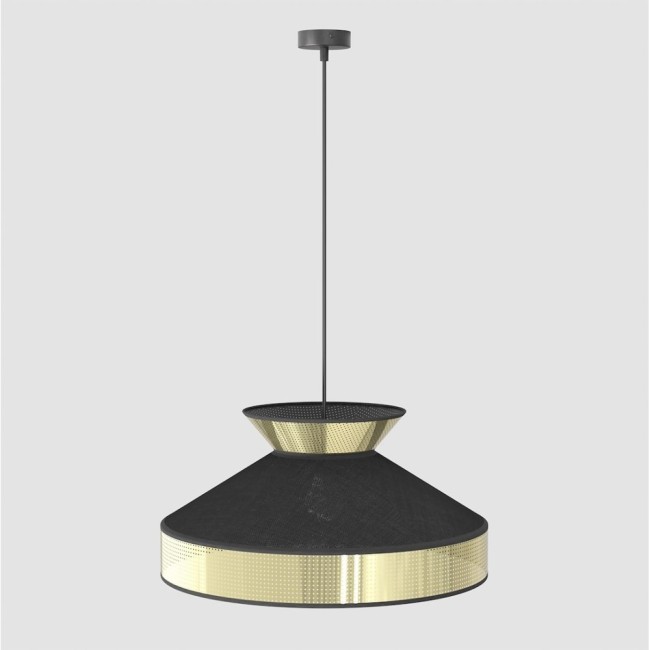 Lampe de plafond Alfeo Noir