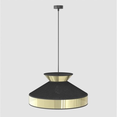 Lampe de plafond Alfeo Noir