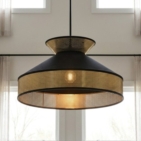 Lampe de plafond Alfeo Noir