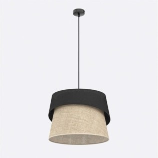 Lampe de plafond Tareto Noir