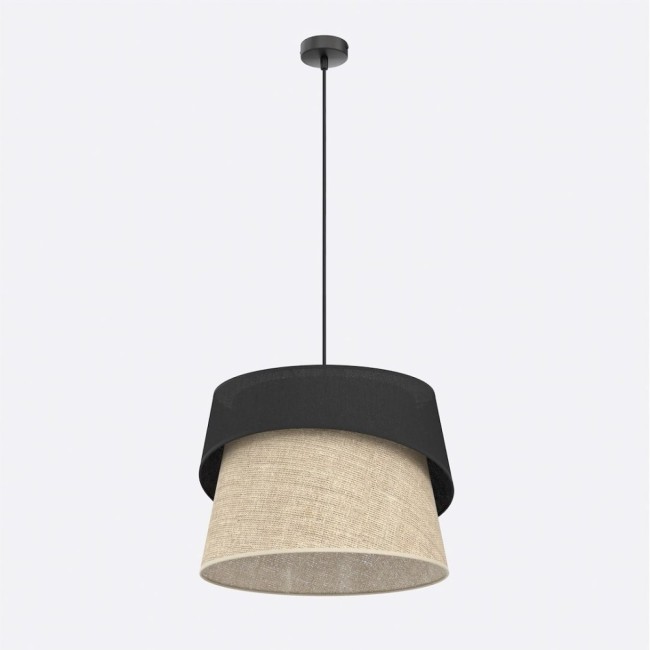 Lampe de plafond Tareto Noir