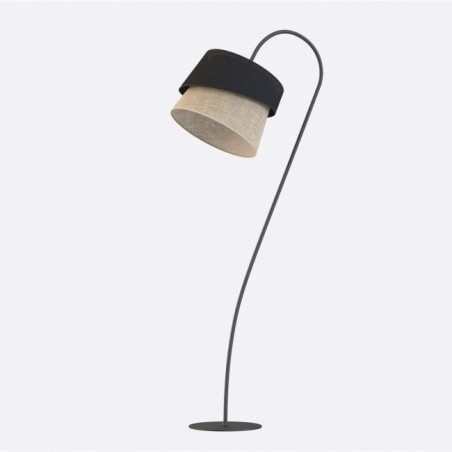Lampe sur pied Tareto Noir