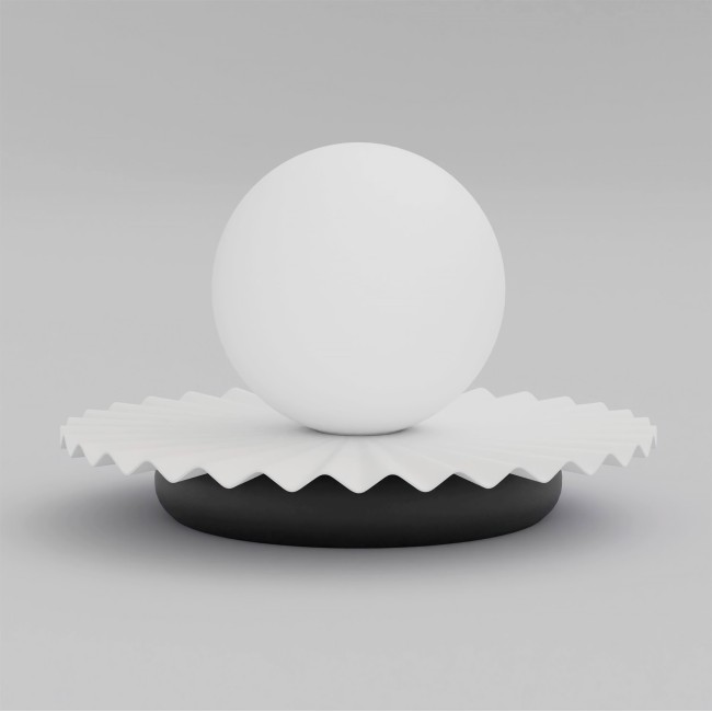 Lampe de table Drino Blanc