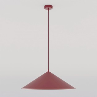 Lampe de plafond Osum L Grenat Opale