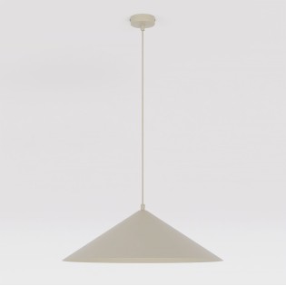 Lampe de plafond Osum L Beige Opale