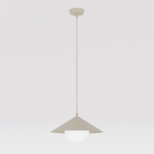 Lampe de plafond Osum S Beige Opale