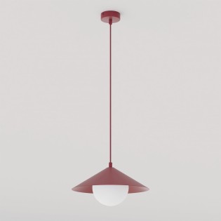 Lampe de plafond Osum S Grenat Opale