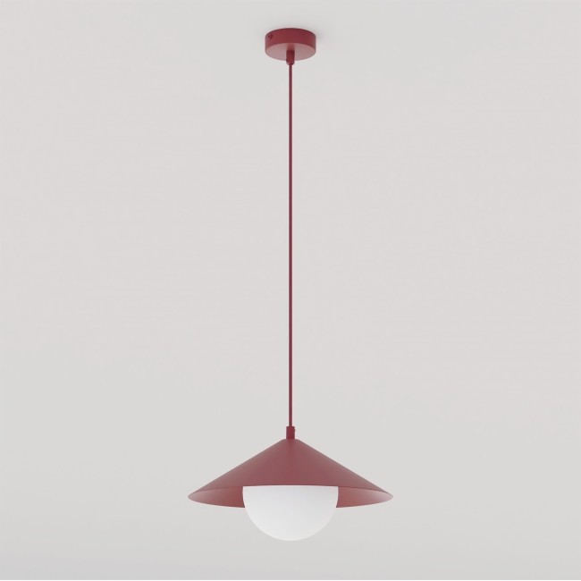 Lampe de plafond Osum S Grenat Opale