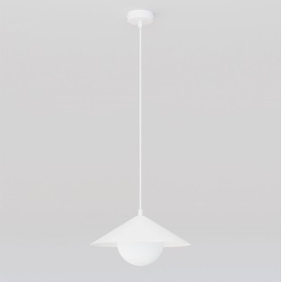 Lampe de plafond Osum S Blanc Opale