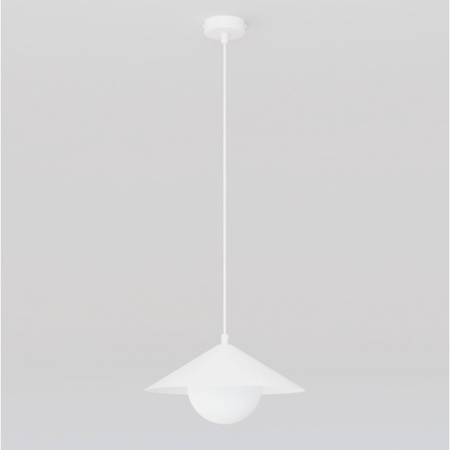 Lampe de plafond Osum S Blanc Opale