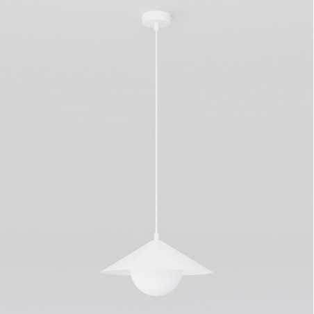 Lampe de plafond Osum S Blanc Opale