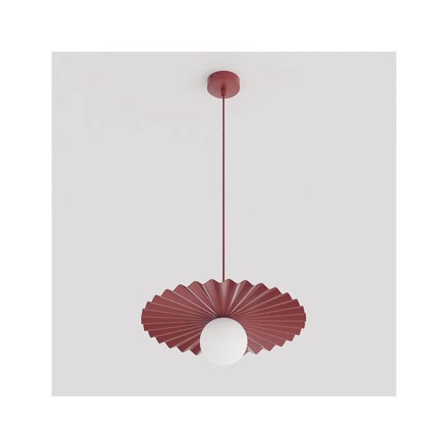 Lampe de plafond Drino Grenat
