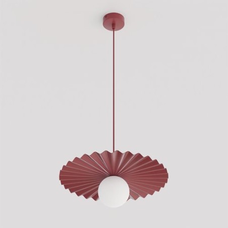 Lampe de plafond Drino Grenat