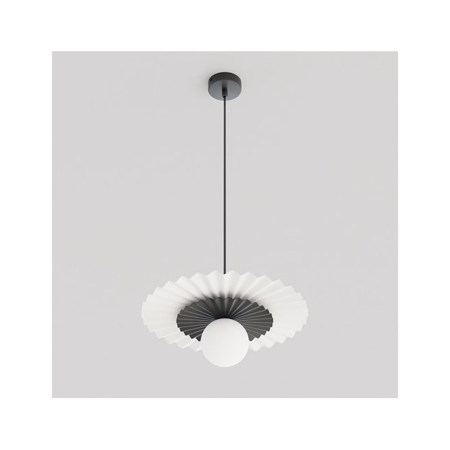 Lampe de plafond Drino Blanc+Noir