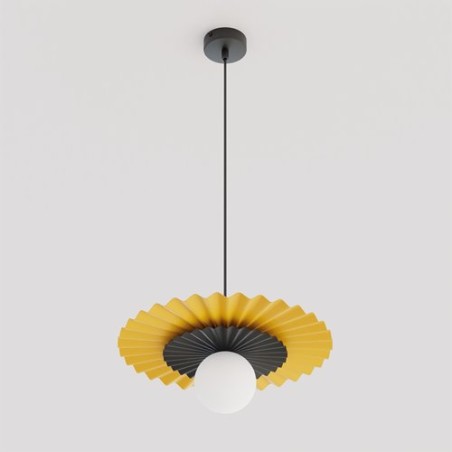 Lampe de plafond Drino Orange+Noir