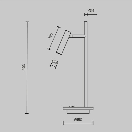 Lampe à poser LED Estudo (8W)