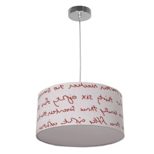 Plafonnier Letters
