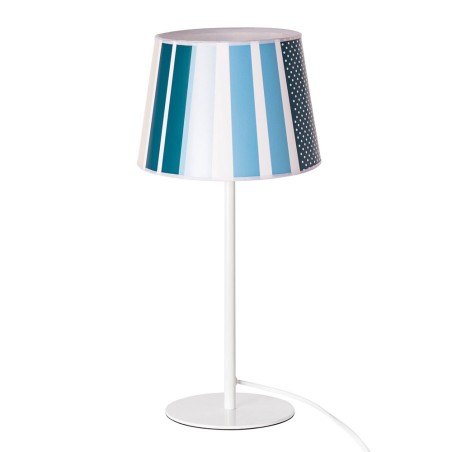 Lampe à poser Lines Bleu