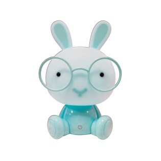 Lampe de nuit des enfants Lapin Blue