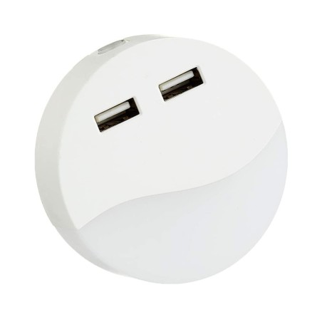 Veilleuse LED Crépuscule Rond (0,5W)