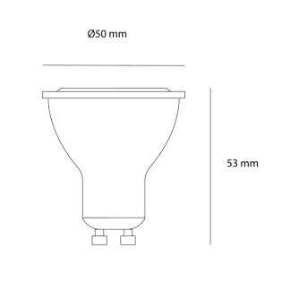 Ampoule LED GU10 (4W)