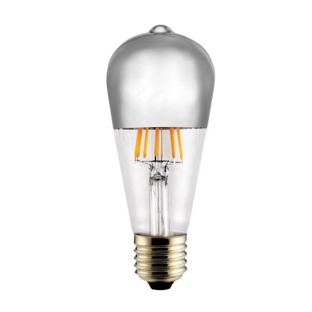 Ampoule LED Décoratif Miroir Argent E27 (8W)