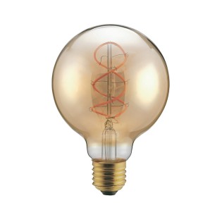Ampoulé á LED E27 G95 Ambre...
