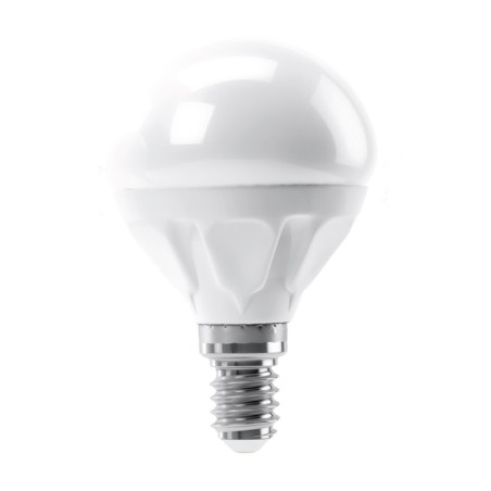 Ampoule LED Sphérique Céramique E14 lumière chaude (5.2W)