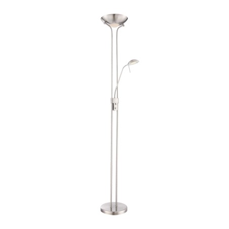 Lampadaire á LED Olimpia II Nickel (18W+5W)