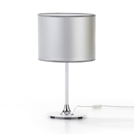 Lampe á poser Seide Argent