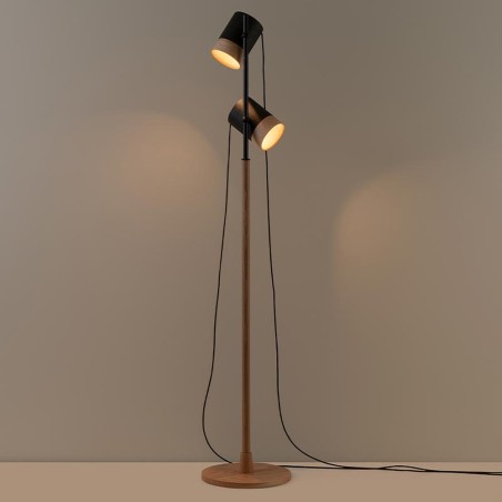 Lampadaire Third (2 lumières)