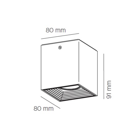 Plafonnier MLN Dau LED (10W)