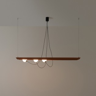 Lampe suspendue Wire (3 ampoules)