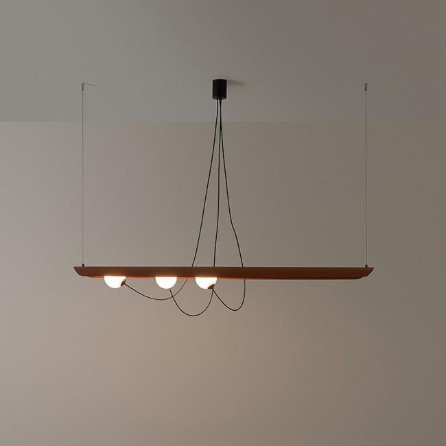 Lampe suspendue Wire (3 ampoules)