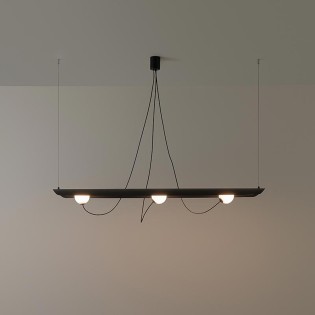 Lampe suspendue Wire (3 ampoules)