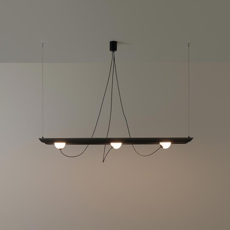 Lampe suspendue Wire (3 ampoules)