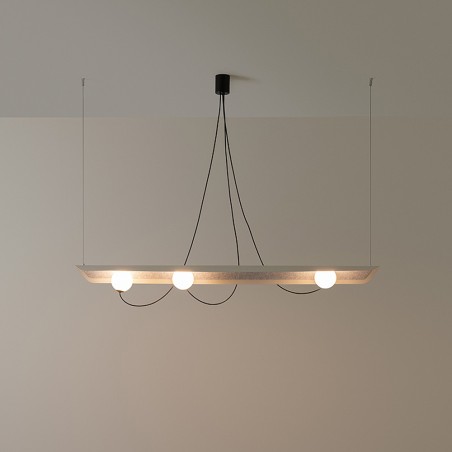 Lampe suspendue Wire (3 ampoules)