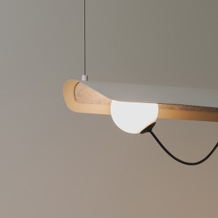 Lampe suspendue Wire (3 ampoules)