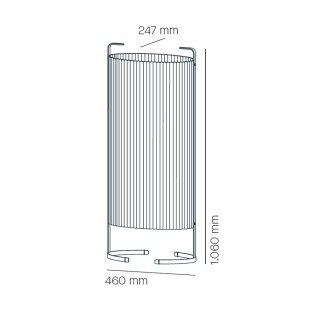 Lampe exterieur Amid 106 II