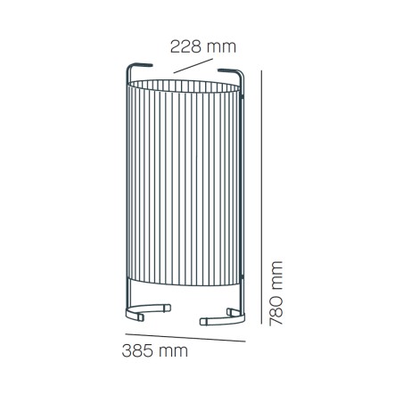 Lampe exterieur Amid 78 II