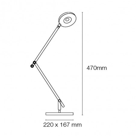 Lampe de bureau LED Angle (6W)