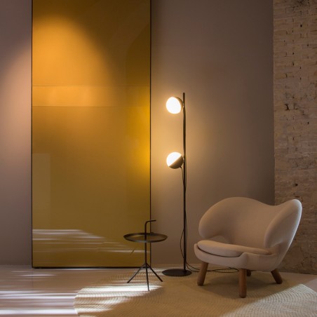 Lampadaire LED Half (2 lumières)