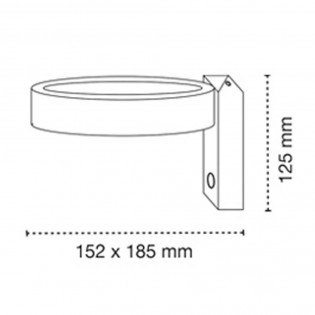 Applique LED Basket (7W)