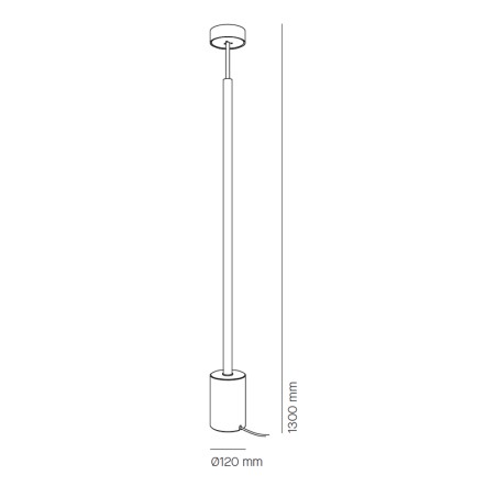 Lampadaire LED Peak 132 (15W)