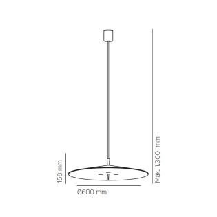 Plafonnier LED Pla (33W)